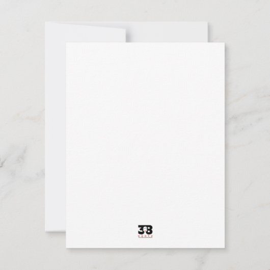 Kaarten voor harten en voetgangers notitiekaartje (Achterkant)