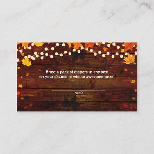 Kaarten voor herfst- en houtwedstrijkmachines (Achterkant)