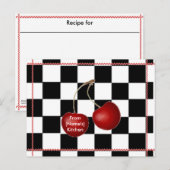 Kaarten voor hergebruik van Cherry Retro (Voorkant / Achterkant)