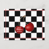 Kaarten voor hergebruik van Cherry Retro (Voorkant)