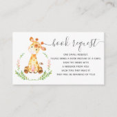 Kaarten voor het aanvragen van baby showers Roze G (Voorkant)