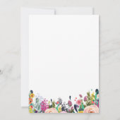 Kaarten voor het aanvragen van Baby showers van kl (Achterkant)