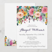 Kaarten voor het aanvragen van Baby showers van kl (Voorkant / Achterkant)