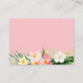 Kaarten voor het aanvragen van Tropische Flamingo (Achterkant)