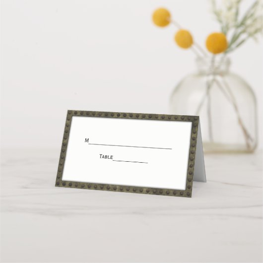 Kaarten voor het afbreken van Lijsten met verhard  Plaatskaartje (Achterkant)