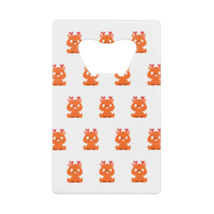 Kaarten voor het afspelen van baby met jute pixelh creditkaart flessenopener