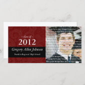 Kaarten voor het Afstuderen van Classy School (Voorkant / Achterkant)