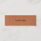 Kaarten voor het draaiende gips mini visitekaartje (Achterkant)