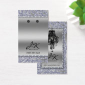 Kaarten voor het oormerken van juwelen-Zebra-lucht Visitekaartjes (Bureau)