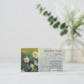  kaarten voor het profiel van wilde rozen visitekaartje (Staand voorkant)