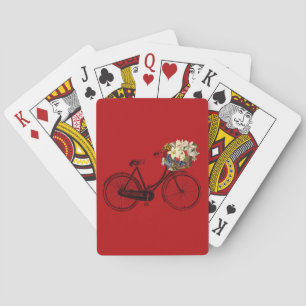 Kaarten voor het spelen van fietsen, rood