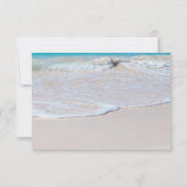 Kaarten voor het strandvaren van de kuststrook en  RSVP kaartje (Achterkant)