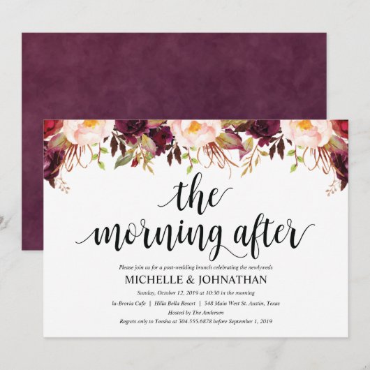 Kaarten voor het uitnodigen van een wedstrijd door (Voorkant / Achterkant)