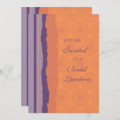 Kaarten voor het uitnodigen van groentesoorten en  (Voorkant / Achterkant)