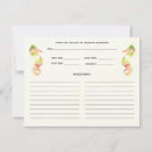 Kaarten voor het verzamelen van kleurrijke zeeoort (Voorkant)