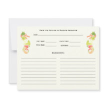 Kaarten voor het verzamelen van kleurrijke zeeoort