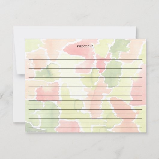 Kaarten voor het verzamelen van kleurrijke zeeoort (Achterkant)