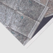 Kaarten voor hot air ballon Fantasy Ship Decoupage Tissuepapier (Detail)