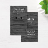 Kaarten voor juweliers Oak Wood Black Visitekaartjes (Bureau)