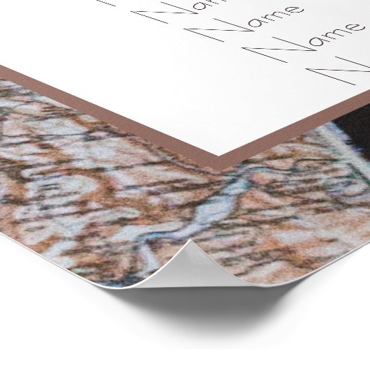  kaarten voor kaartzentekens poster (Hoek)