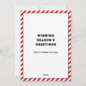 Kaarten voor kerstfeestdagen (Achterkant)