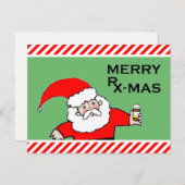 Kaarten voor kerstfeestdagen feestdagenkaart (Voorkant / Achterkant)