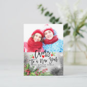 Kaarten voor kerstfeestdagen in het nieuwjaar feestdagenkaart (Staand voorkant)