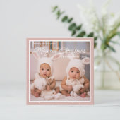 Kaarten voor kerstfoto's (Staand voorkant)