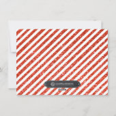 Kaarten voor kerstfoto's met Chalkboard en Glitter (Achterkant)