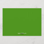 Kaarten voor kerstfoto's van de grote familie Coll (Achterkant)