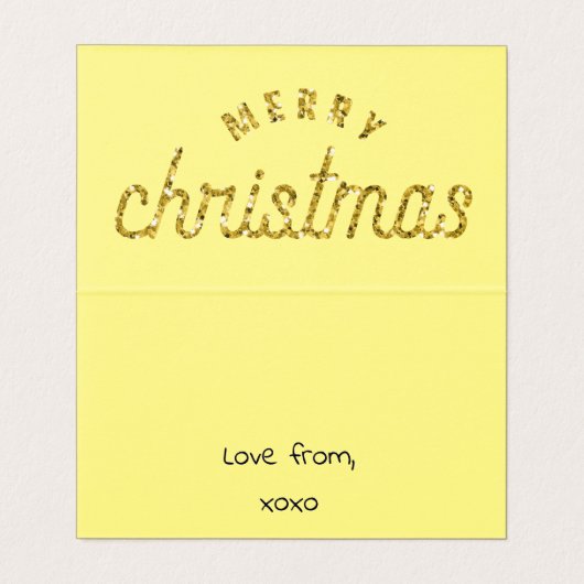 Kaarten voor kerstkaartjes (Binnenkant ongevouwen)