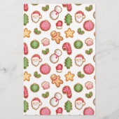 Kaarten voor kerstkoekjeswisselaars (Achterkant)