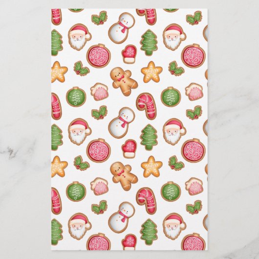 Kaarten voor kerstkoekjeswisselaars (Achterkant)