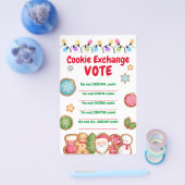 Kaarten voor kerstkoekjeswisselaars (Enkel)