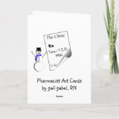 Kaarten voor kerstmis (Achterkant)