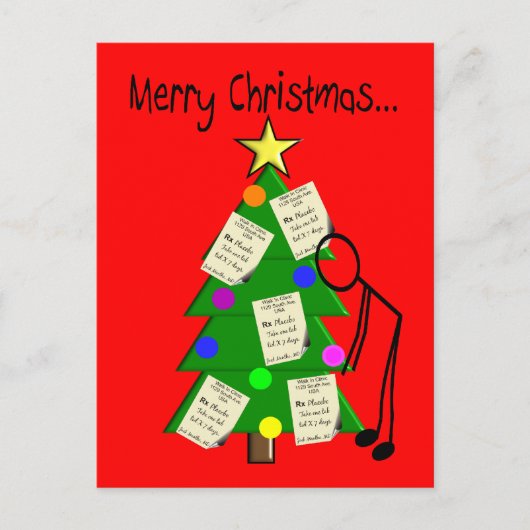 Kaarten voor kerstmis feestdagenkaart (Voorkant)