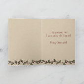 Kaarten voor kerstmis in het land Snowman (Binnen)