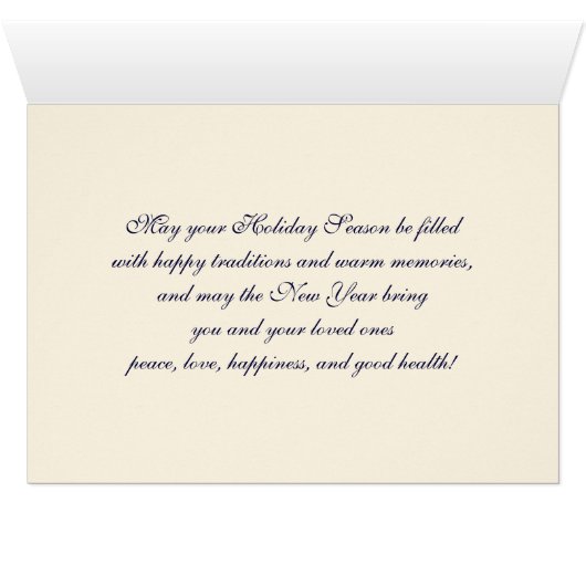  Kaarten voor kerstmis op de Scène (Binenzijde Horizontaal (Onderkant))