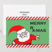 Kaarten voor kerstmis tijdens de feestdag (Voorkant / Achterkant)