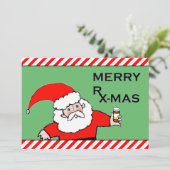 Kaarten voor kerstmis tijdens de feestdag (Staand voorkant)