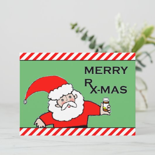 Kaarten voor kerstmis tijdens de feestdag (Staand voorkant)