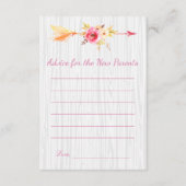 Kaarten voor kindervoorspelling en advies (Achterkant)