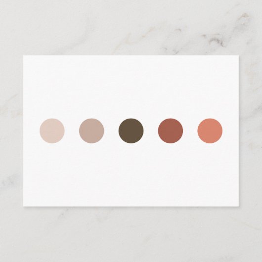 Kaarten voor kleurgecoördineerde bruiloft invoegen (Achterkant)