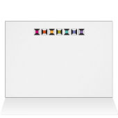 Kaarten voor kleurrijke naaimachine Kilt Pattern N (Binnen Horizontaal (Boven))