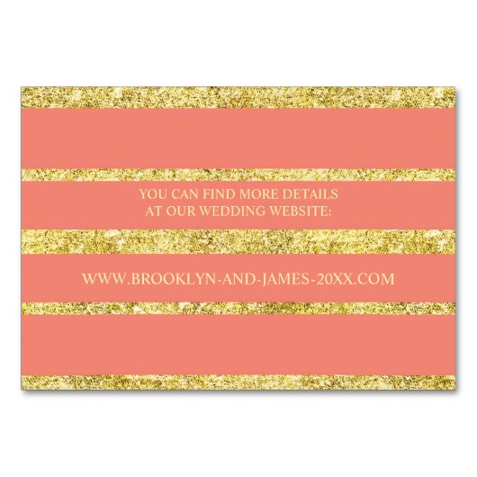 Kaarten voor koraalweddenschappen Goudolie-effect (Achterkant)