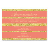 Kaarten voor koraalweddenschappen Goudolie-effect (Voorkant)