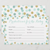 Kaarten voor Mint- en Gold-Baby voor Baby (Voorkant / Achterkant)