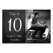 Kaarten voor moderne Chalkboard-foto-weddenschappe (Achterkant)