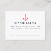 Kaarten voor nieren Baby shower, luierspoeling | R (Voorkant)