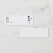 Kaarten voor oefenprofielen mini visitekaartje (Voorkant / Achterkant)